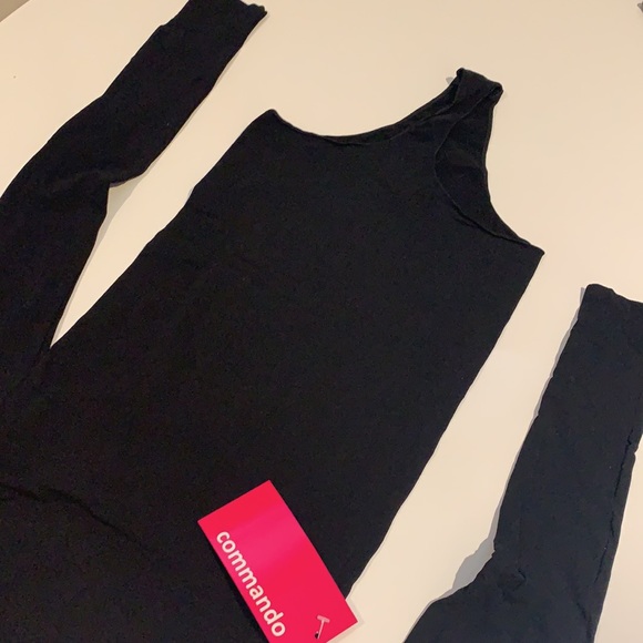 Commando Ballet mock-neck long sleeve bodysuit OS Last One! - Picture 6 of 8